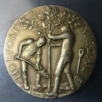 Royal Horticultural Society Gilt silver medal Holford Medal awarded 1947