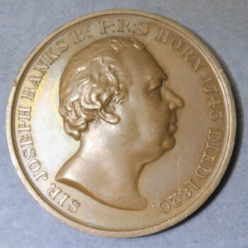 Royal Horticultural Society bronze medal Joseph Banks 1933 for orchids