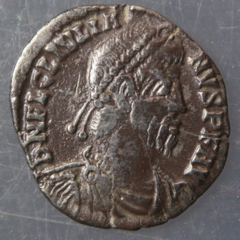 Roman Empire silver siliqua coin Julian II as Augustus