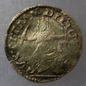 Italy - Venice - Gazzetta of 2 Soldi Law of 12 Settembre 1565 Silver coin