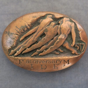 FIDEM XXI Medal Congress 50th anniversary copper medal Colorado Springs USA - RD036