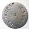 WW1 "dog tag" Military reuse of India Delhi Durbar nedal German name ? German East Africa