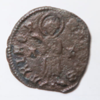 Montenegro Cattaro (Kotor) copper Follero issued under Venice Initial AB = Alvise Bon 1464-8