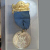 Union of South Africa 31 May 1910 commemorative medal with ribbon Springbok