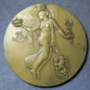 Centenary of Belgium 1830-1930 by M Rau bronze medal Art Deco