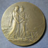 Entente Cordiale - France to City of London International and Commercial Assoc 1903 bronze commemorative medal