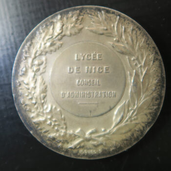 France silver medal prize Lycee de Nice Conseil d'Administration by Daniel Dupuis