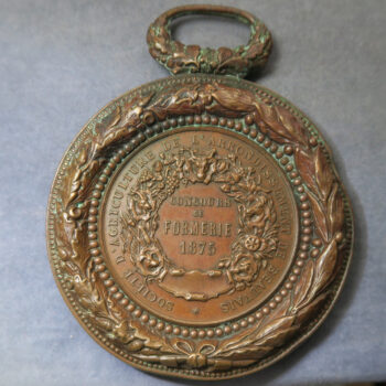 France Beauvais Agriculture prize bronze medal 1875