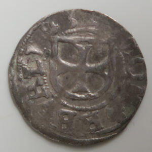 Reval silver schilling 1552 - Johann von der Recke - Estonia - Livonian Order
