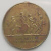 1848 France satirical medal about French Revolution brass 31.8mm