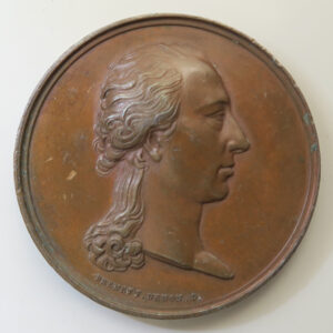 Ferdinand Grand duke of wurttemberg visit to thr Monnais in Paris 1810 medal by Bremet - bronze