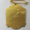 France International Refrigeration Congress 1908 Paris uniface badge medal in card box
