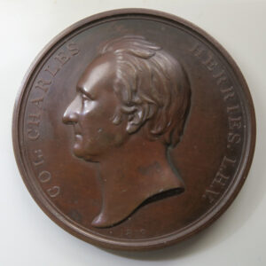 Col. Charles herries 1819 bronze medal by Bain Napoleonic War