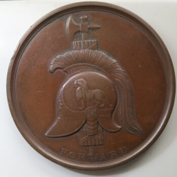 Col. Charles herries 1819 bronze medal by Bain Napoleonic War