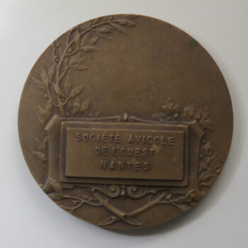 France Nantes poultry medal bronze French Hens