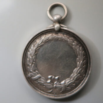 Wandle Harriers silver prize medal fob Athletic club based at Wandsworth Common, London