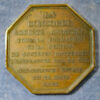 France Insurance Jeton, 1842 La Concorde copper medal