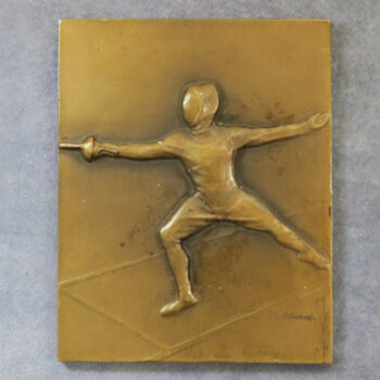 Czechoslovakia: plaques by Karel Otáhal 3x bronze plaques medals 62x50mm