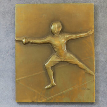 Czechoslovakia: plaques by Karel Otáhal 3x bronze plaques medals 62x50mm