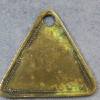 Coal Mining token, Poland PREUSSENGRUBE brass tally + Germany Z.Br. aluminium - 2 pieces