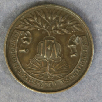 Ironmongers Federated Association Inc. IFA medal bronze bronze