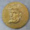 Bob Geldorf portrait medal - bronze FAO Food for Africa - by Bucci c.1990