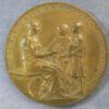 France Ministry of Public Instruction bronze medal by O Roty 1898-9 Art Nouveau style