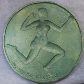 MB110003 Maya - The Dark One by Dhruva Mistry cast bronze for BAMS 1988