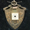 MB110016 Shooting medal gilt silver & enamel prize 3rd London Rifle Volunteers 1901