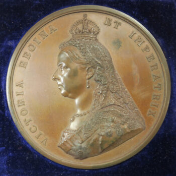 MB110025 GB Official Golden Jubilee bronze medal Queen Victoria 1897 BHM 3219