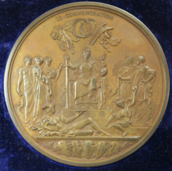 MB110025 GB Official Golden Jubilee bronze medal Queen Victoria 1897 BHM 3219