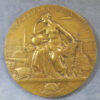 MB110027 France Ecole Polytechnique Centenary 1894 bronze medal by Max Bourgeois