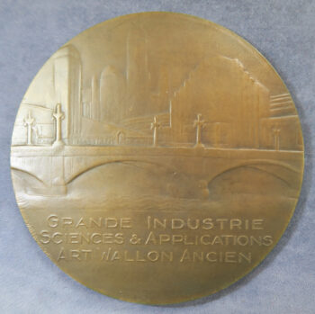 MB110032 Belgium Exposition Internationale de Liege 1930 bronze medal