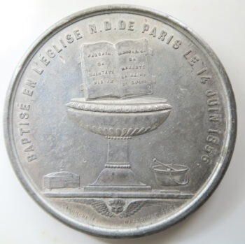 1856 Baptism 0 fLouis Napoleon medal in pewter 50.5mm by Labouche1856 Baptism 0 fLouis Napoleon medal in pewter 50.5mm by Labouche1856 Baptism 0 fLouis Napoleon medal in pewter 50.5mm by Labouche1856 Baptism 0 fLouis Napoleon medal in pewter 50.5mm by Labouche1856 Baptism 0 fLouis Napoleon medal in pewter 50.5mm by Labouche1856 Baptism 0 fLouis Napoleon medal in pewter 50.5mm by Labouche