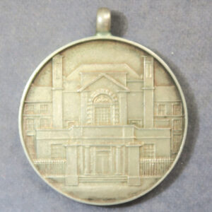 Strand School 1933 Athletics prize medal - silver awarded to A D Trutwein