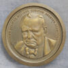 MB110042 Sir Winston Churchill Centenary Picture Medals box bronzed medal as issued 1974