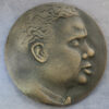 MB110046 Wales Dylan Thomas poet by Jonah Jones cast bronze medal for BAMS 1985