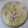 MB110050 Don Quixote and Sancho Panza cast bronze art medal by Chevalard 1964