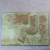 MB110052 Slovakia: The Land with the Tired Column cast bronze art medal by Marian Polonsky 1988
