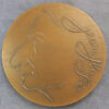 MB110054 France. Bronze medal Jean Hugo painter with unicorn reverse 1978