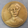 MB110058 Camille Claudel sculptor muse of Rodin bronze medal by Auffret 1970