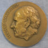 MB110067 France Henry Barraud composer musician by Delamarre bronze medal 1969