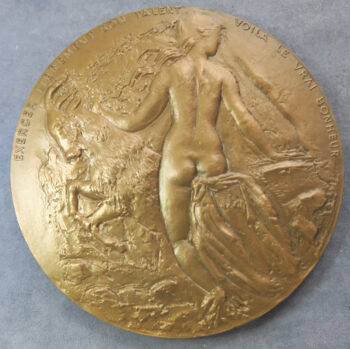 MB110069 France Albert de Jaeger medallist bronze medal by Belmondo 1972