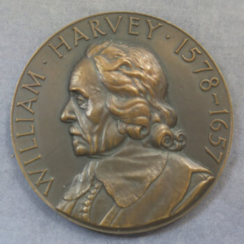 MB110075 GB Medicine. William Harvey Tercentenary Congress 1957 bronze medal