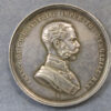 MB110087 Croatia: Franz Josef I Austro-Hungarian king and emperor silver medal horse breeding