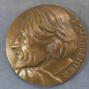 MB110094 France Gustave Charpentier composer of popular opera Louise bronze medal