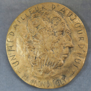 MB110097 France Raymond Joly Chief Engraver medal by Siv Holme for exhibition 1967 Musee Monetaire.