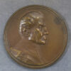 MB110105 Italy Antonio Ceriani bronze medal 50 years a priest 1902 Chief Librarian Ambrosian Library