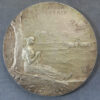 MB110108 France. Exposition Nationale Coloniale Rouen Normandy 1896 by Oscar Roty silvered bronze medal