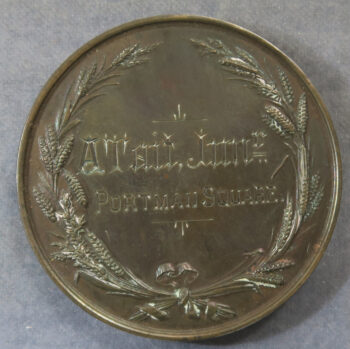 MB110118 Confectioners Bakers & Allied Trades bronze prize medal Exhibition London